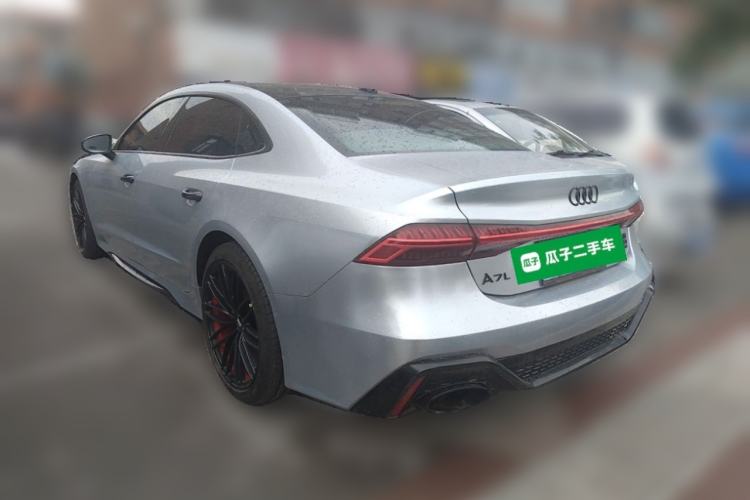 Used Audi A7L 2022 45 TFSI quattro S-line Visionary Crystal Package Rear Left 45 Deg