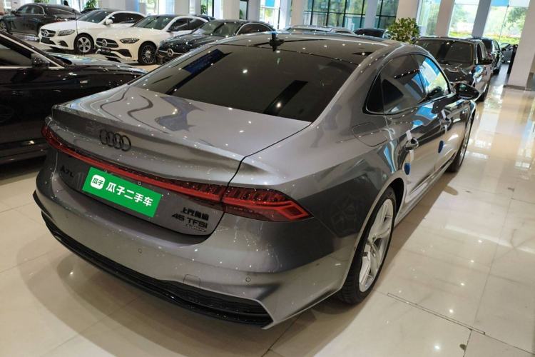 Used Audi A7L 2022 45 TFSI quattro S-line Wind Rider Rear Right 45 Deg