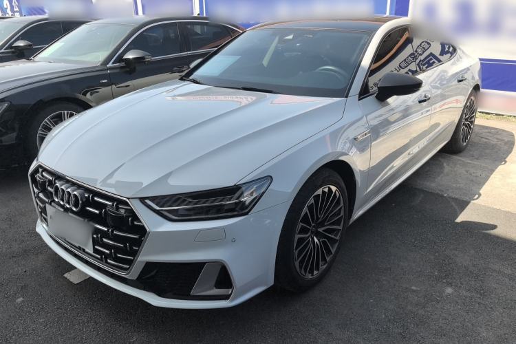 Used Audi A7L 2022 45 TFSI S-line Dream-Chasing Youth Edition Guazi used car, China used car export, Used car for sale, Used cars, Cheapest cars for sale