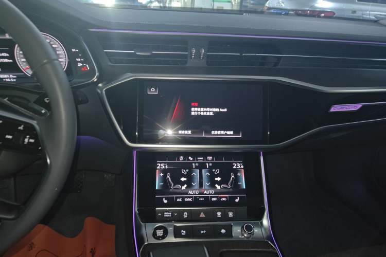 Used Audi A7L 2022 45 TFSI quattro S-line Paladin Audio And AC Panel
