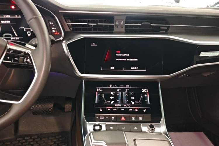 Used Audi A7L 2022 45 TFSI quattro S-line Paladin Audio And AC Panel