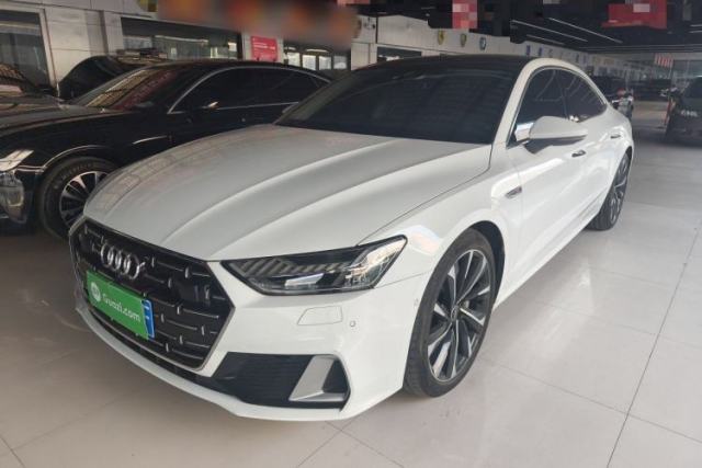 Used Audi A7L 2022 55 TFSI quattro S-line Zhiyuan Crystal Flow Package