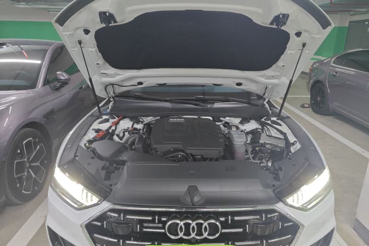 Used Audi A7L 2022 45 TFSI quattro S-line Paladin Engine Bay
