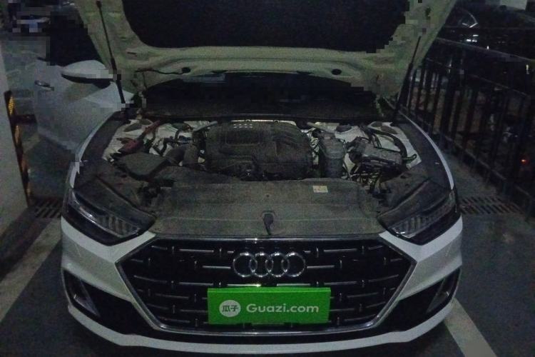 Used Audi A7L 2022 45 TFSI S-line Dream-Building Edition Engine Bay