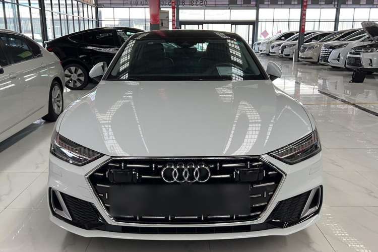 Used Audi A7L 2022 45 TFSI S-line Dream-Building Crystal Flow Package Front