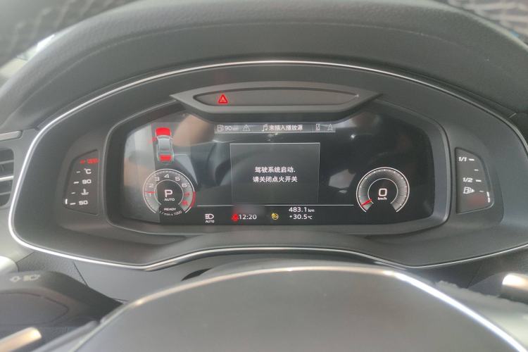 Used Audi A7L 2022 45 TFSI S-line Dream-Building Crystal Flow Package Instrument Cluster