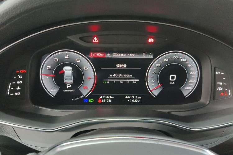 Used Audi A7L 2022 45 TFSI S-line Dream-Building Edition Instrument Cluster