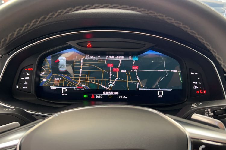 Used Audi A7L 2022 45 TFSI S-line Dream-Building Crystal Flow Package Instrument Cluster