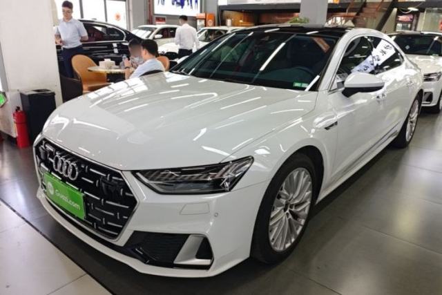 Used Audi A7L 2022 45 TFSI S-line Dream-Building Crystal Flow Package