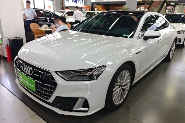 Used Audi A7L 2022 45 TFSI S-line Dream-Building Crystal Flow Package Guazi used car, China used car export, Used car for sale, Used  cars, Cheapest cars for sale