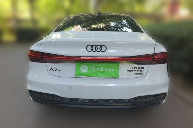 Used Audi A7L 2022 45 TFSI quattro S-line Visionary Edition Obsidian Black Package Rear