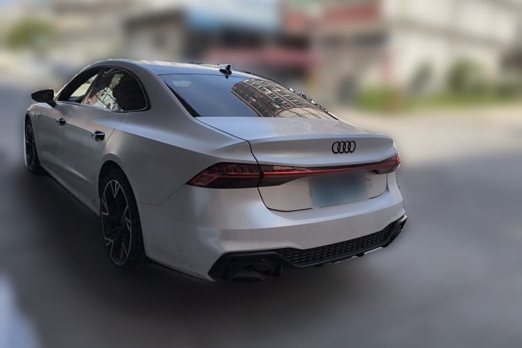 Used Audi A7L 2022 45 TFSI quattro S-line Wind Rider Rear Left 45 Deg