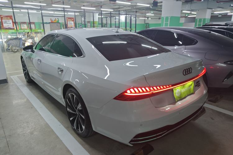 Used Audi A7L 2022 45 TFSI quattro S-line Paladin Rear Left 45 Deg