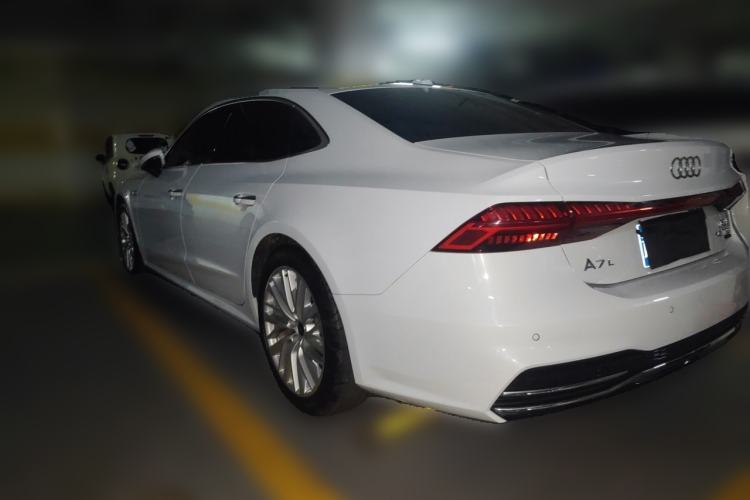 Used Audi A7L 2022 45 TFSI S-line Dream-Building Edition Rear Left 45 Deg