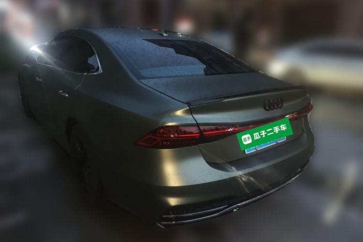 Used Audi A7L 2022 45 TFSI S-line Dream-Chasing Youth Edition Rear Left 45 Deg