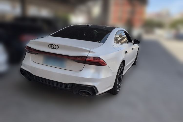 Used Audi A7L 2022 45 TFSI quattro S-line Wind Rider Rear Right 45 Deg