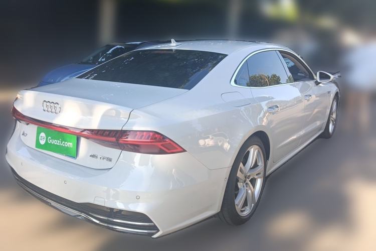Used Audi A7L 2022 45 TFSI quattro S-line Paladin Rear Right 45 Deg