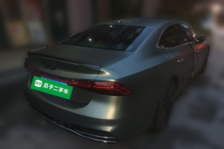 Used Audi A7L 2022 45 TFSI S-line Dream-Chasing Youth Edition Rear Right 45 Deg