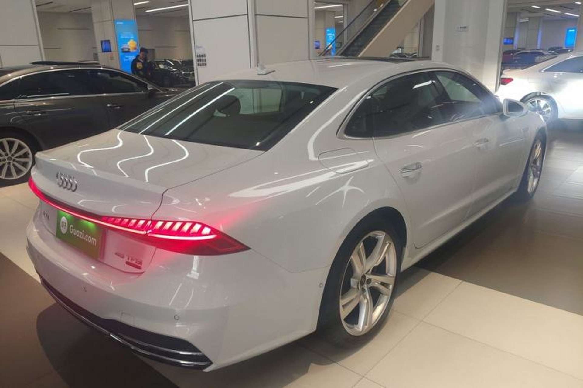 Used Audi A7L 2022 45 TFSI quattro S-line Visionary Crystal Package Rear Right 45 Deg