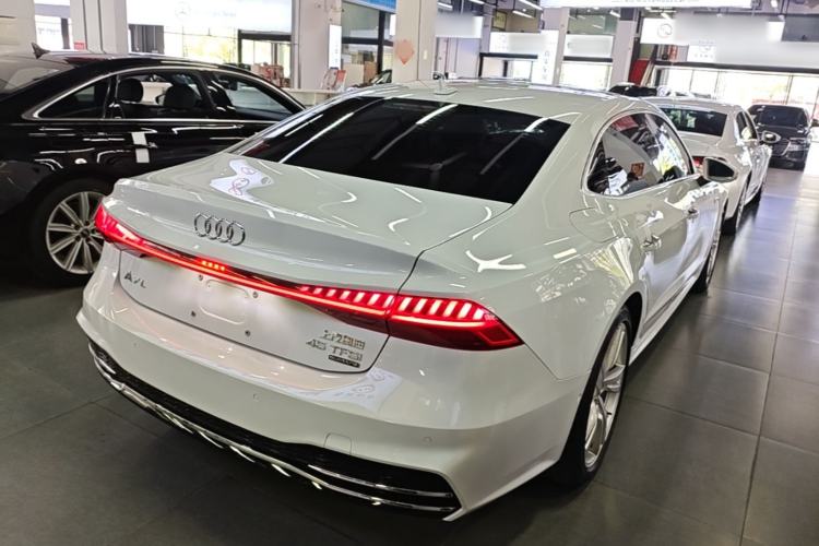 Used Audi A7L 2022 45 TFSI quattro S-line Paladin Rear Right 45 Deg