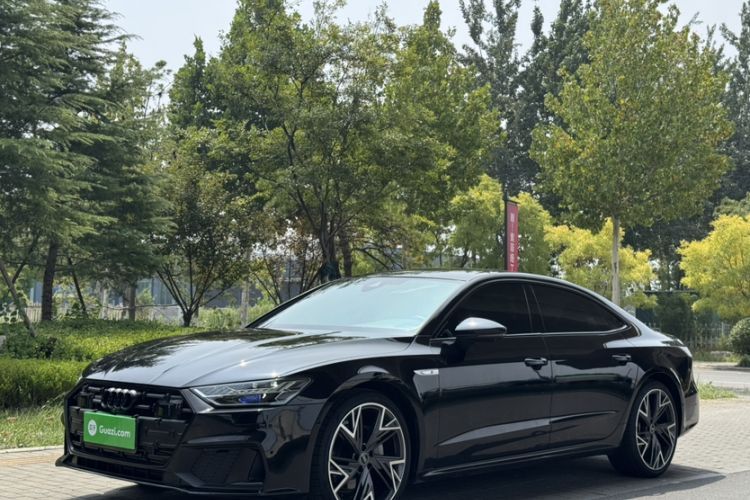 Audi A7L 2023 45 TFSI quattro S-line Black Warrior Edition de segunda mano Guazi used car, China used car export, Used car for sale, Used cars, Cheapest cars for sale
