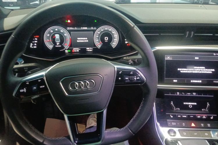Used Audi A7L 2023 45 TFSI quattro S-line Black Warrior Edition Center Console