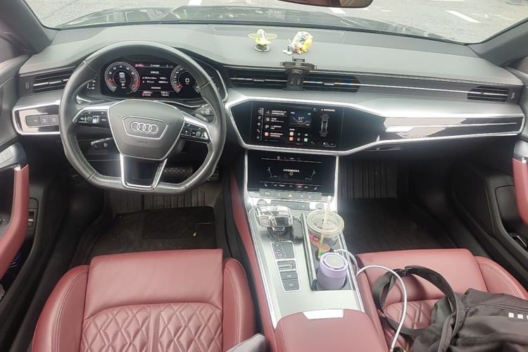 Used Audi A7L 2023 45 TFSI quattro S-line Black Warrior Edition Center Console