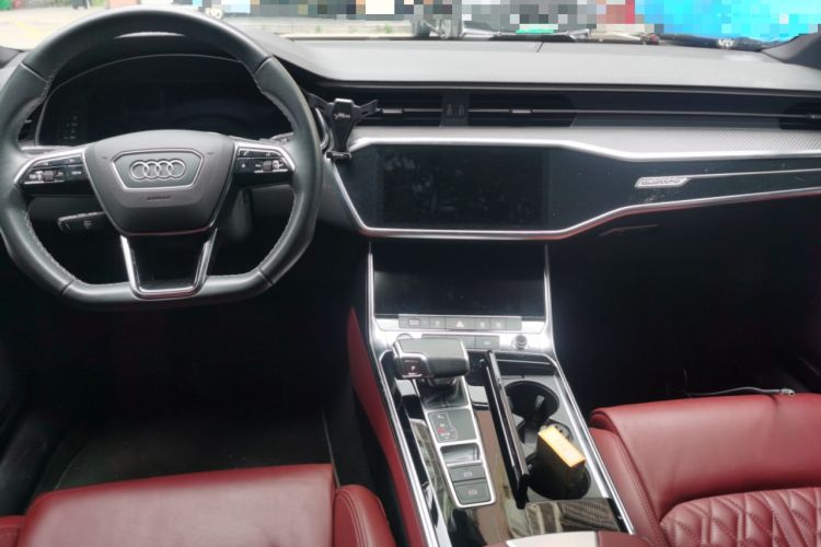 Used Audi A7L 2023 45 TFSI quattro S-line Black Warrior Edition Center Console
