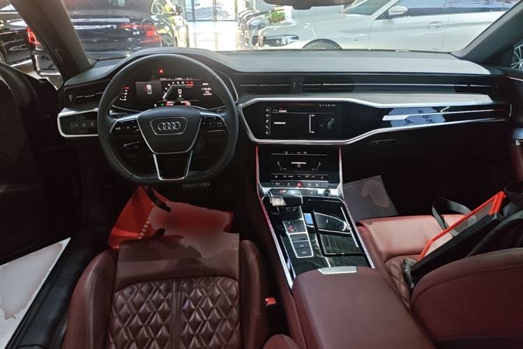 Used Audi A7L 2023 45 TFSI quattro S-line Black Warrior Edition Center Console
