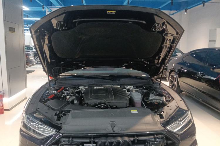 Used Audi A7L 2023 45 TFSI quattro S-line Black Warrior Edition Engine Bay