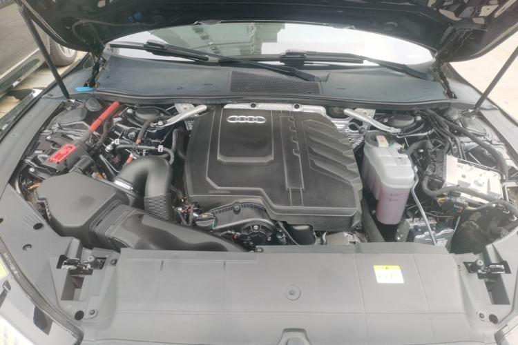 Used Audi A7L 2023 45 TFSI quattro S-line Black Warrior Edition Engine Bay