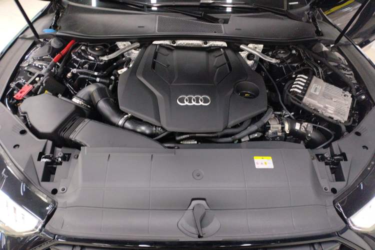 Used Audi A7L 2023 55 TFSI quattro S-line Black Warrior Edition Engine Bay