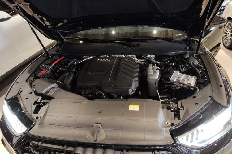 Used Audi A7L 2023 45 TFSI quattro S-line Black Warrior Edition Engine Bay
