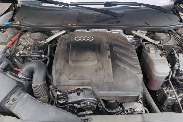 Used Audi A7L 2023 45 TFSI quattro S-line Black Warrior Edition Engine Bay