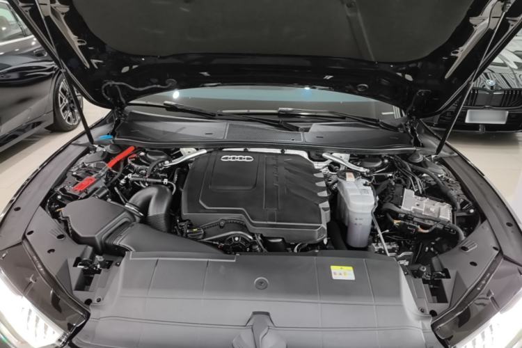 Used Audi A7L 2023 45 TFSI quattro S-line Black Warrior Edition Engine Bay