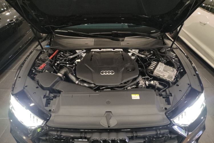 Used Audi A7L 2023 55 TFSI quattro S-line Black Warrior Edition Engine Bay