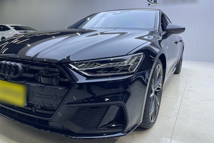 Used Audi A7L 2023 55 TFSI quattro S-line Black Warrior Edition Exterior 1