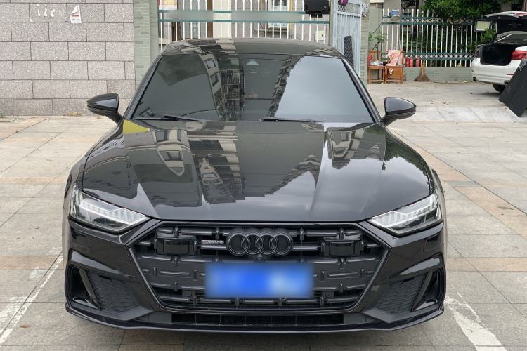 Used Audi A7L 2023 45 TFSI quattro S-line Black Warrior Edition Exterior 1