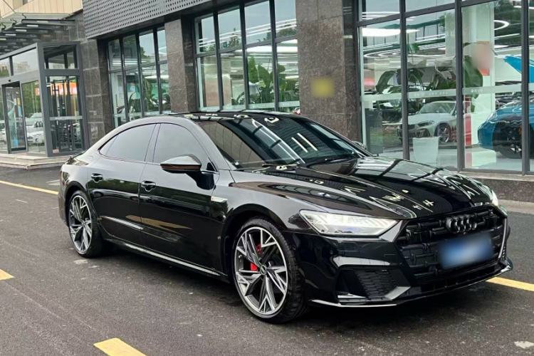 Used Audi A7L 2023 45 TFSI quattro S-line Black Warrior Edition Exterior 2