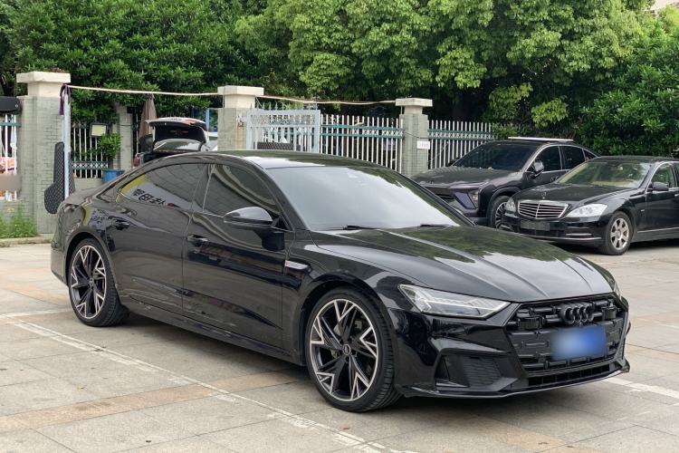 Used Audi A7L 2023 45 TFSI quattro S-line Black Warrior Edition Exterior 2