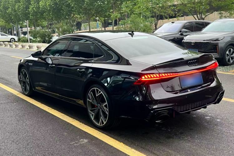 Used Audi A7L 2023 45 TFSI quattro S-line Black Warrior Edition Exterior 3