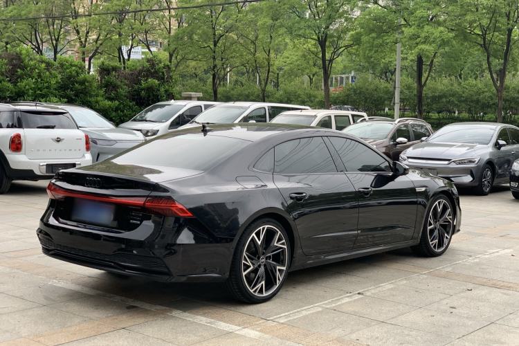 Used Audi A7L 2023 45 TFSI quattro S-line Black Warrior Edition Exterior 4