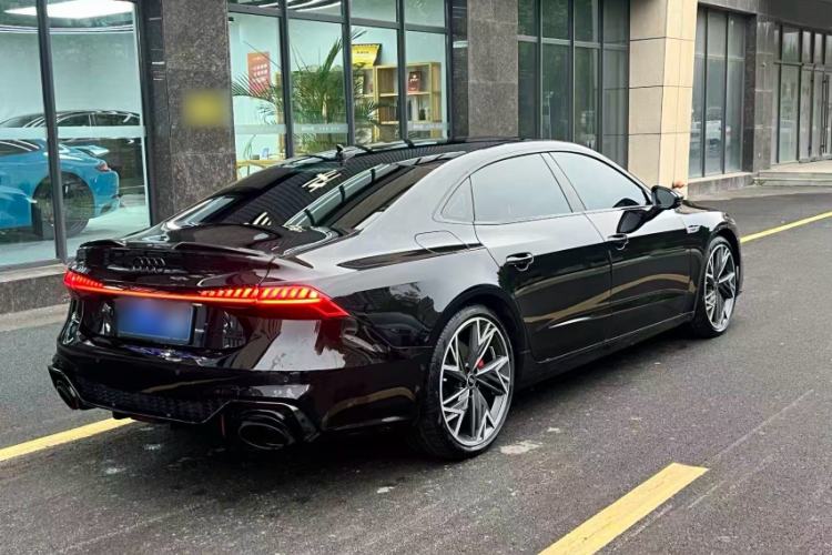 Used Audi A7L 2023 45 TFSI quattro S-line Black Warrior Edition Exterior 5