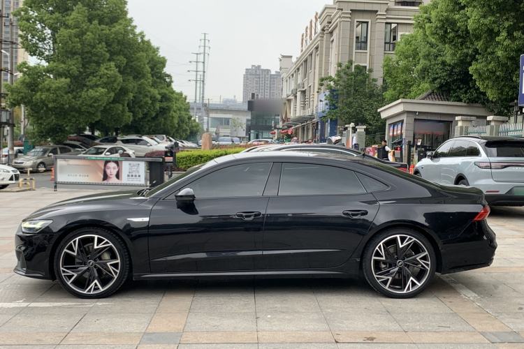 Used Audi A7L 2023 45 TFSI quattro S-line Black Warrior Edition Exterior 6