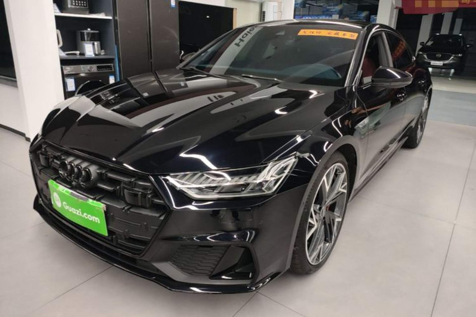 Used Audi A7L 2023 45 TFSI quattro S-line Black Warrior Edition Front Left 45 Deg
