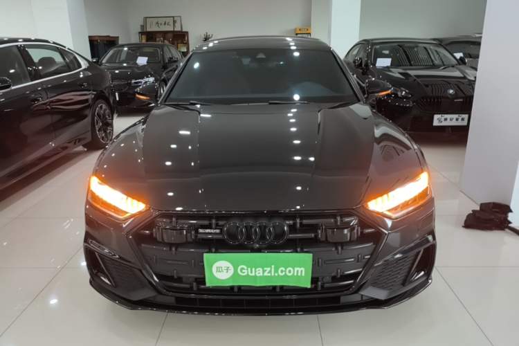 Used Audi A7L 2023 45 TFSI quattro S-line Black Warrior Edition Front