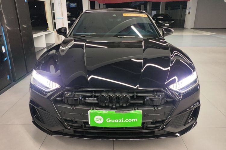 Used Audi A7L 2023 45 TFSI quattro S-line Black Warrior Edition Front