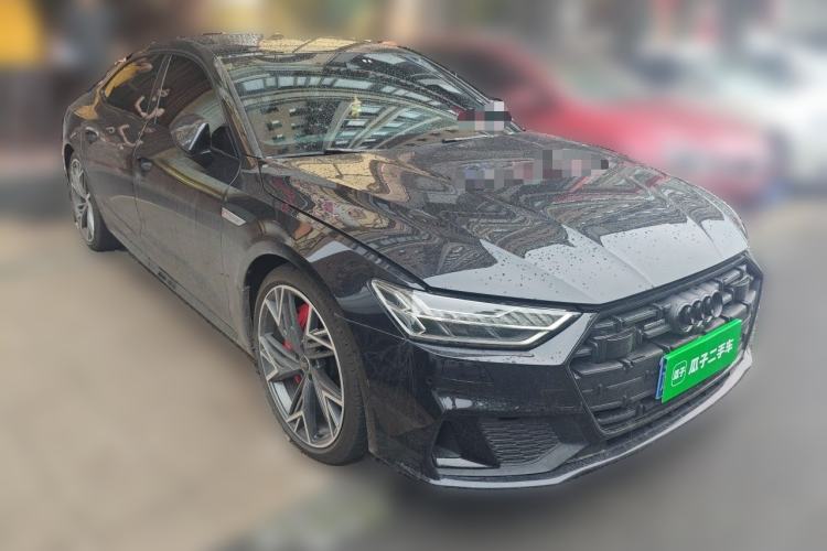 Used Audi A7L 2023 45 TFSI quattro S-line Shadow Warrior Edition Front Right 45 Deg