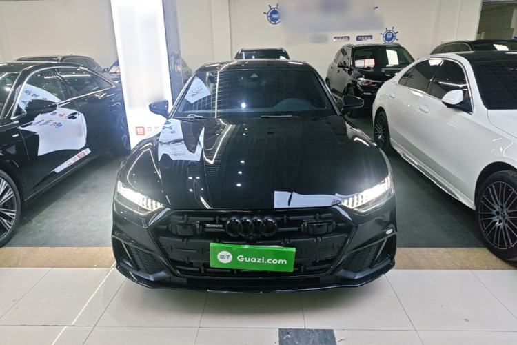 Used Audi A7L 2023 45 TFSI quattro S-line Black Warrior Edition Front