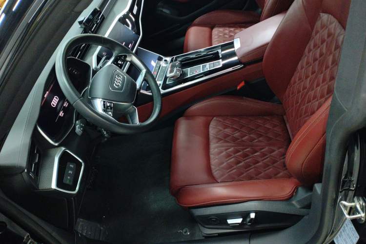 Used Audi A7L 2023 55 TFSI quattro S-line Black Warrior Edition Left Front Seat